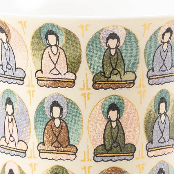 Чайная пиала "Тысяча Будд" в стиле Дуньхуан - 8