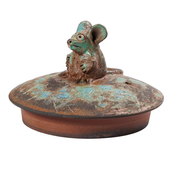 Чайник 180 мл "Химерний слон з мишею", цзяньшуйская керамика, майстер Фен Яо Чен - 11