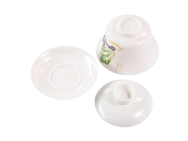 Гайвань 170 мл "Золота капуста" порцеляна - 5