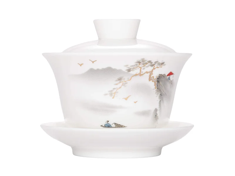 Гайвань 170 мл "Скальная беседка", фарфор - 1