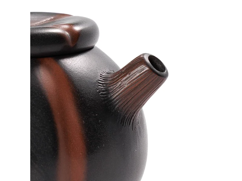 Чайник 95 мл "Гарбуз. Глибокий тон", цзяньшуйська кераміка, майстер Янь Сяосі - 10