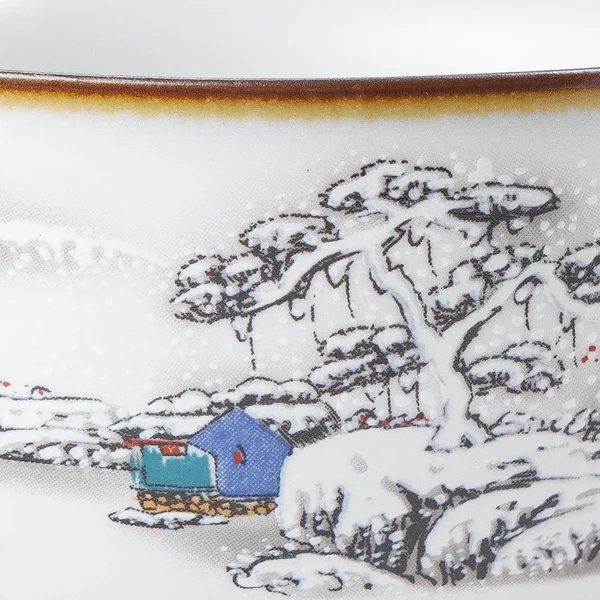 Піала чайна «Зимовий пейзаж» - 8