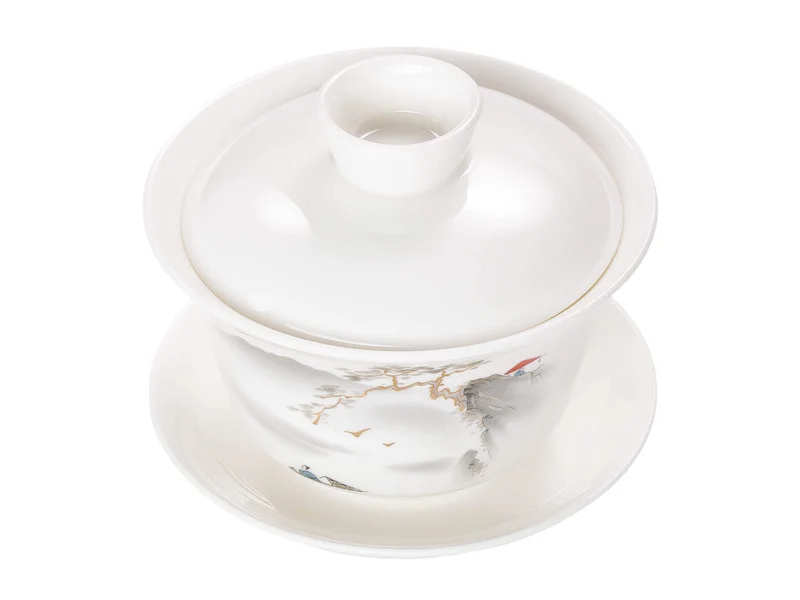 Гайвань 170 мл "Скальная беседка", фарфор - 2