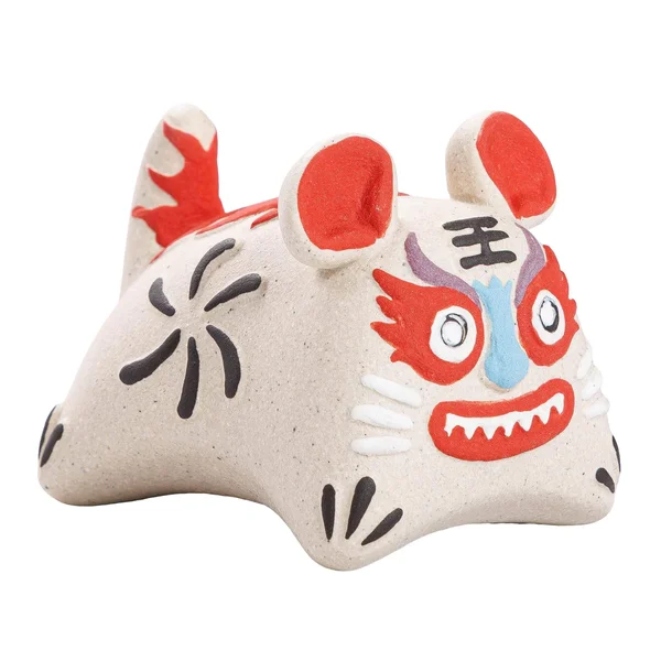 Чайный питомец "Красноухий тигр", исинская глина, ручная работа - 2