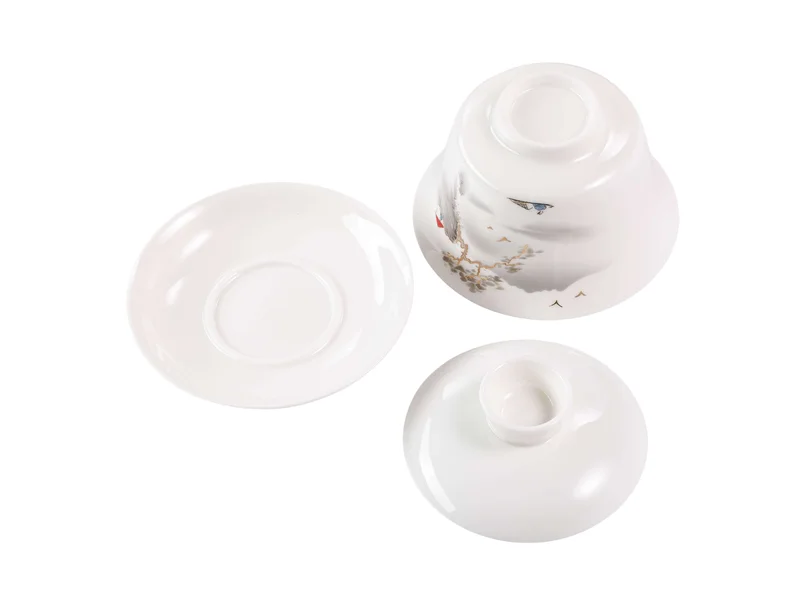 Гайвань 170 мл "Скальная беседка", фарфор - 5