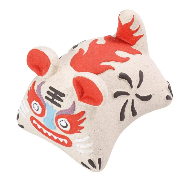 Чайный питомец "Красноухий тигр", исинская глина, ручная работа - 4