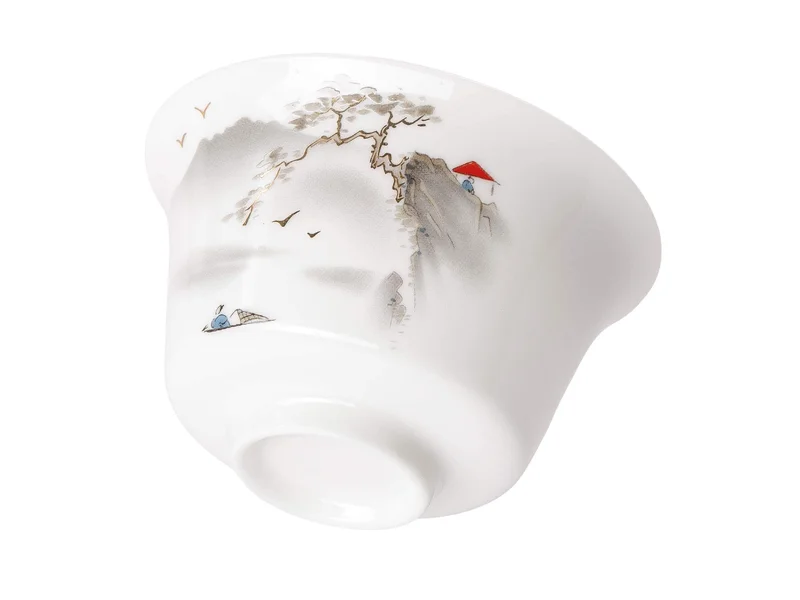 Гайвань 170 мл "Скальная беседка", фарфор - 6