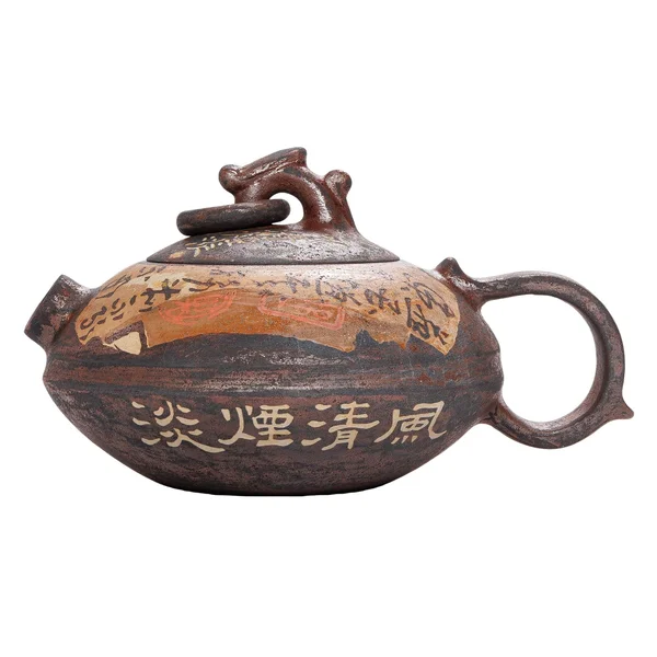 Чайник 225 мл "Цін Фен", цзяньшуйська кераміка, майстер Гу Цзингуан - 1