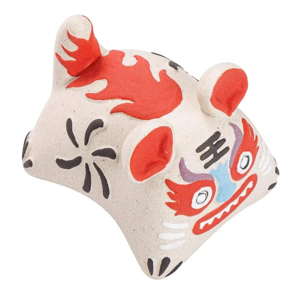 Чайный питомец "Красноухий тигр", исинская глина, ручная работа - 5