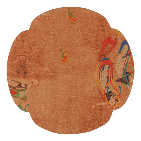 Коврик Ганьпао «Летающие апсары» 33х33 см - 1