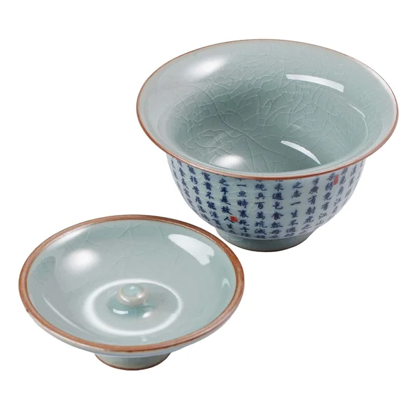 Гайвань 160 мл "Сутра серця", цинхуа, фарфор з Цзиндечжень - 8