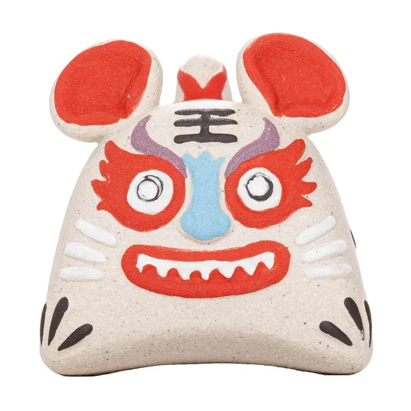 Чайный питомец "Красноухий тигр", исинская глина, ручная работа - 8