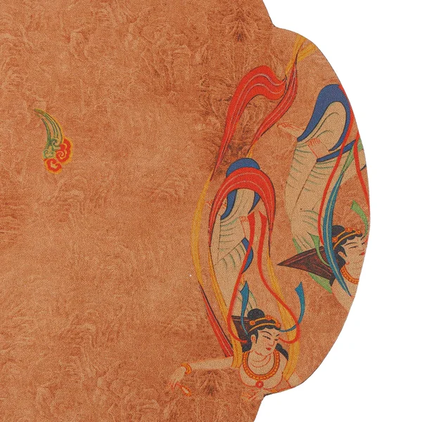 Коврик Ганьпао «Летающие апсары» 33х33 см - 3