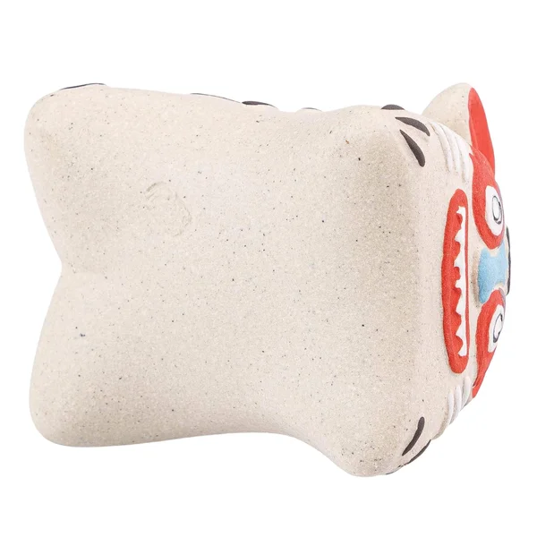 Чайный питомец "Красноухий тигр", исинская глина, ручная работа - 10