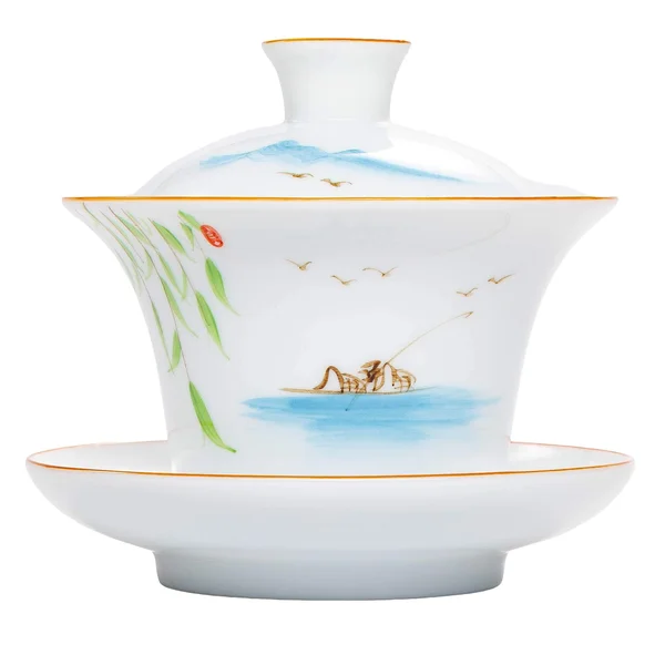 Гайвань з рельєфним малюнком "Рибалка" - 1