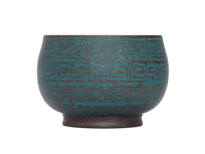 Пиала 110 мл "Таоте", цзяньшуйская керамика, мастер Нун Бинцзе - 2