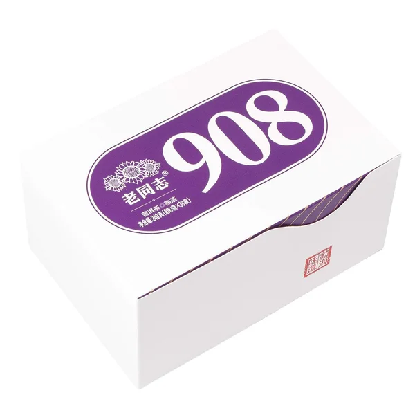 Шу пуер Лао Тун Чжи "908" - 20