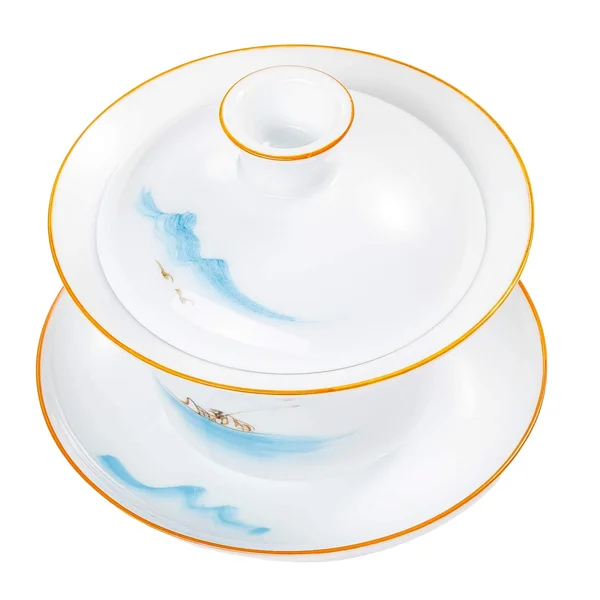 Гайвань з рельєфним малюнком "Рибалка" - 2