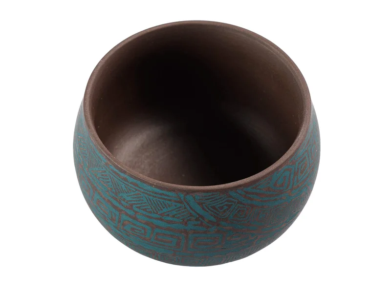 Пиала 110 мл "Таоте", цзяньшуйская керамика, мастер Нун Бинцзе - 4