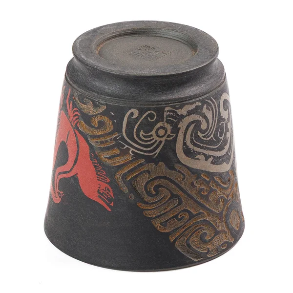 Піала 50 мл "Фенікс", цзяньшуйська кераміка, майстер Чень Цімін - 7