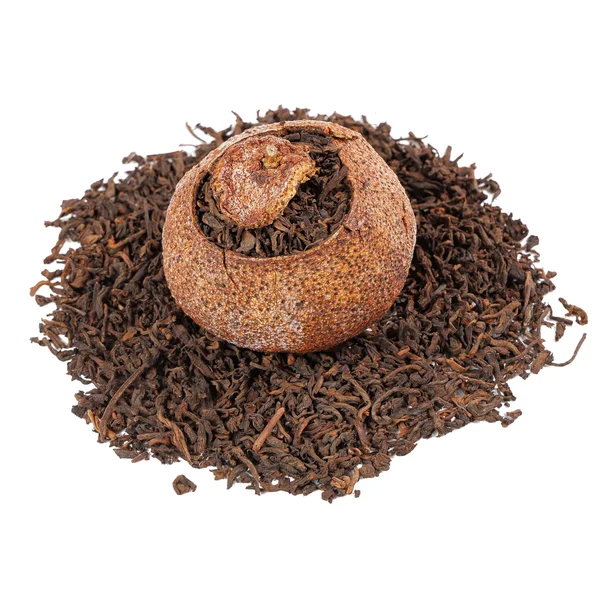 Шу Пуер у мандарині, рецепт 315 - 7