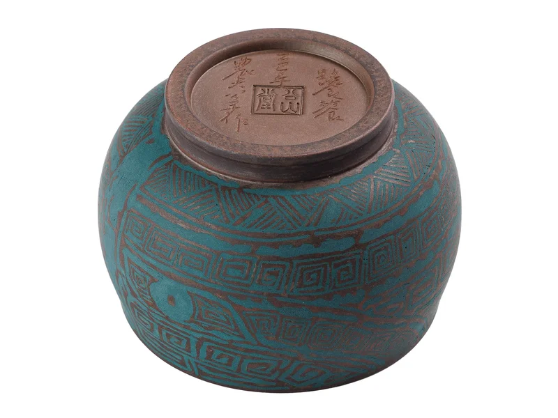 Пиала 110 мл "Таоте", цзяньшуйская керамика, мастер Нун Бинцзе - 7