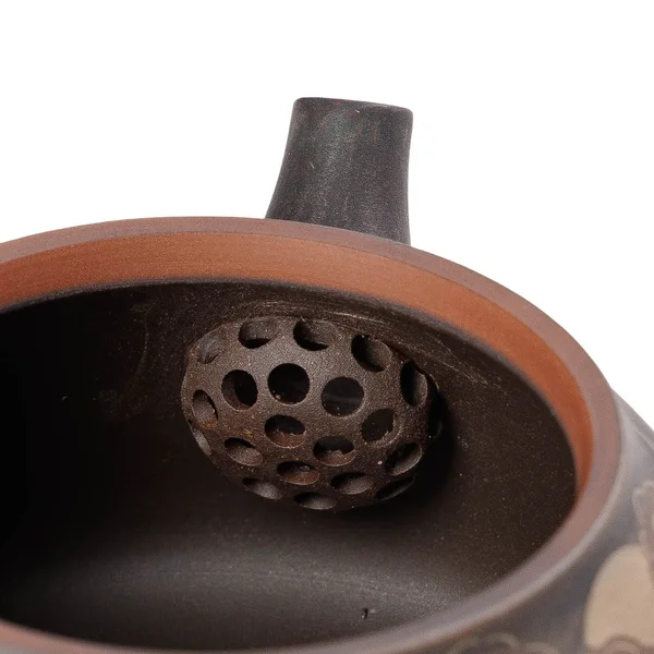 Чайник 135 мл "Мудрец", цзяньшуйская керамика, мастер Чэнь Цимин - 7