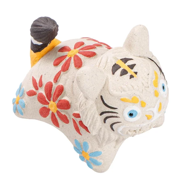 Чайний вихованець "Весняний тигр", ісінська глина, ручна робота - 5