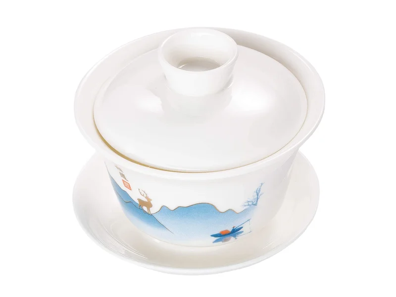 Гайвань 170 мл "Синие горы", фарфор - 2