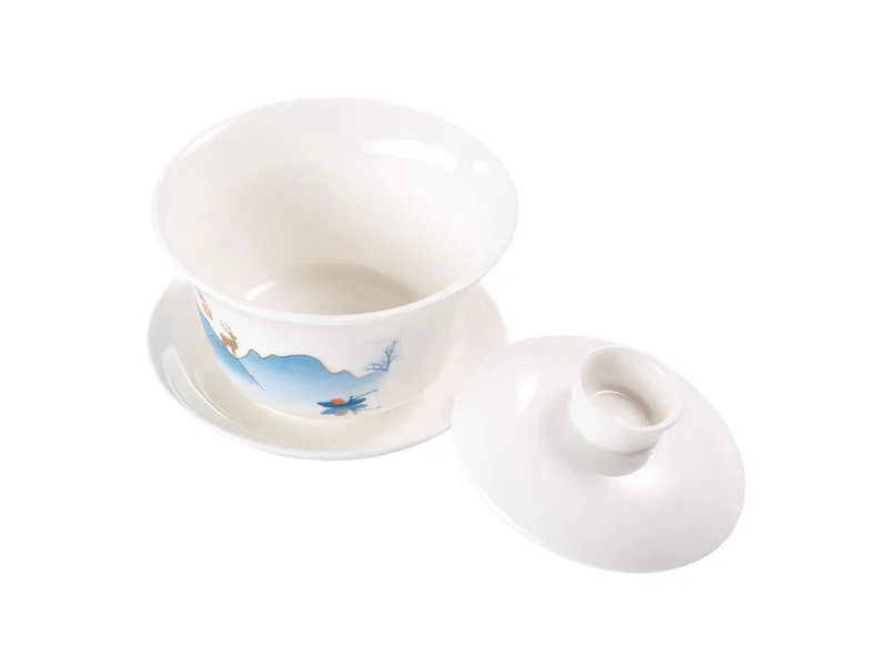 Гайвань 170 мл "Синие горы", фарфор - 3