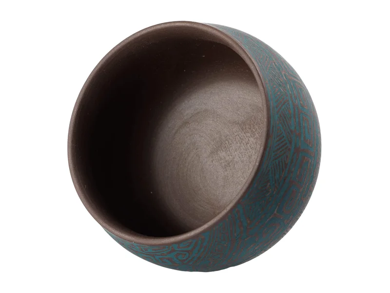Пиала 110 мл "Таоте", цзяньшуйская керамика, мастер Нун Бинцзе - 10