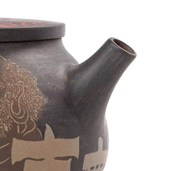 Чайник 135 мл "Мудрец", цзяньшуйская керамика, мастер Чэнь Цимин - 9