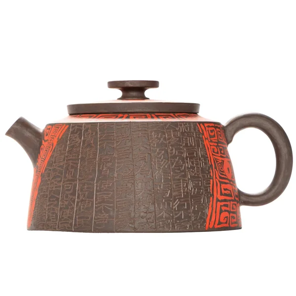 Чайник 230 мл "Таоте. Письмо времени", цзяньшуйская керамика, мастер Нун Бинцзе - 1