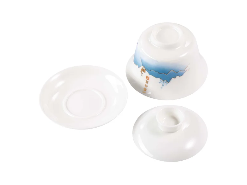 Гайвань 170 мл "Синие горы", фарфор - 5