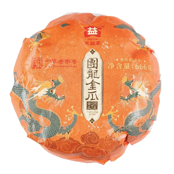 Шу пуер "Золото Царя Драконів" Менхай Да І - колекційний випуск - 3