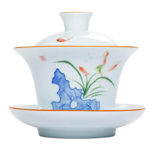 Гайвань с рельефным рисунком "Дикая орхидея" - 1