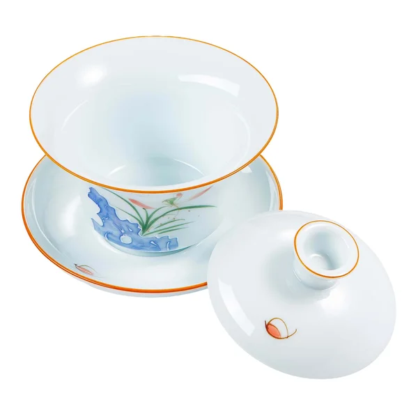 Гайвань с рельефным рисунком "Дикая орхидея" - 4