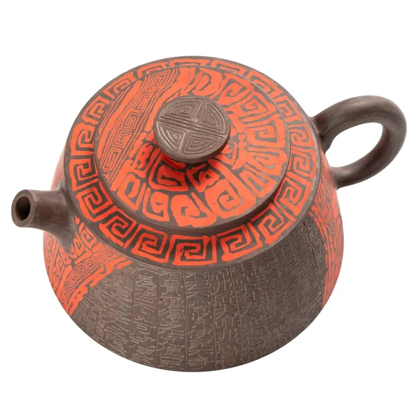 Чайник 230 мл "Таоте. Письмо времени", цзяньшуйская керамика, мастер Нун Бинцзе - 3