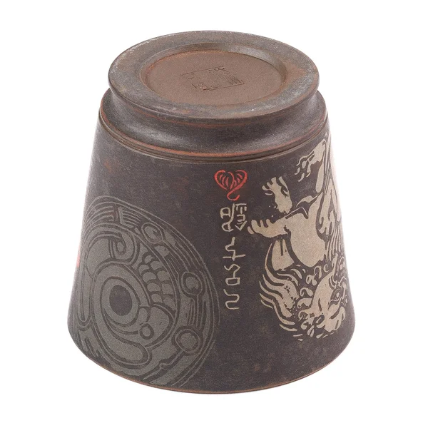 Піала 50 мл "Папуга", цзяньшуйська кераміка, майстер Чень Цімін - 7