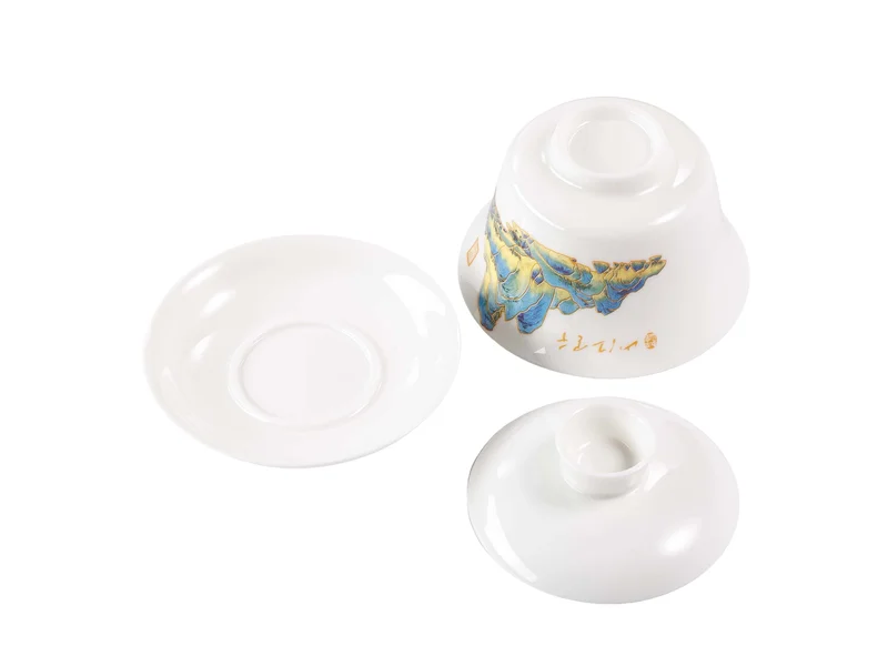 Гайвань 170 мл "Шепот скал", фарфор - 5