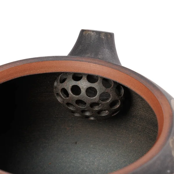 Чайник 180 мл "Мудрец под луной", цзяньшуйская керамика, мастер Чэнь Циминь - 6