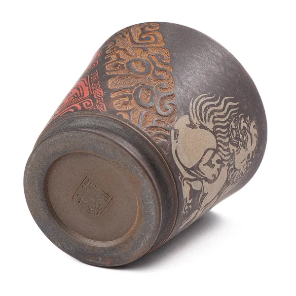 Піала 50 мл "Папуга", цзяньшуйська кераміка, майстер Чень Цімін - 10