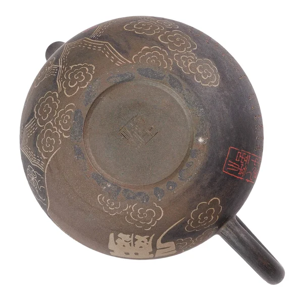 Чайник 180 мл "Мудрец под луной", цзяньшуйская керамика, мастер Чэнь Циминь - 7