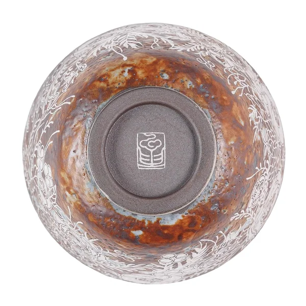 Піала 100 мл "Срібні квіти", кераміка - 5