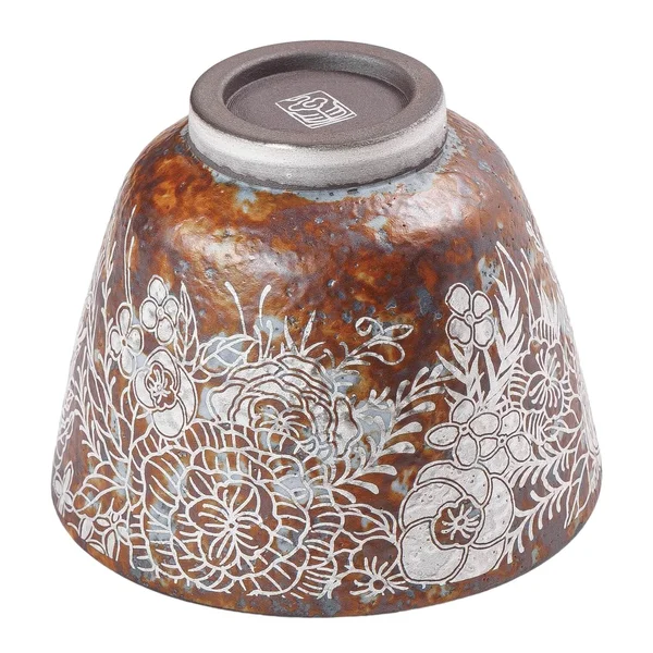 Піала 100 мл "Срібні квіти", кераміка - 6