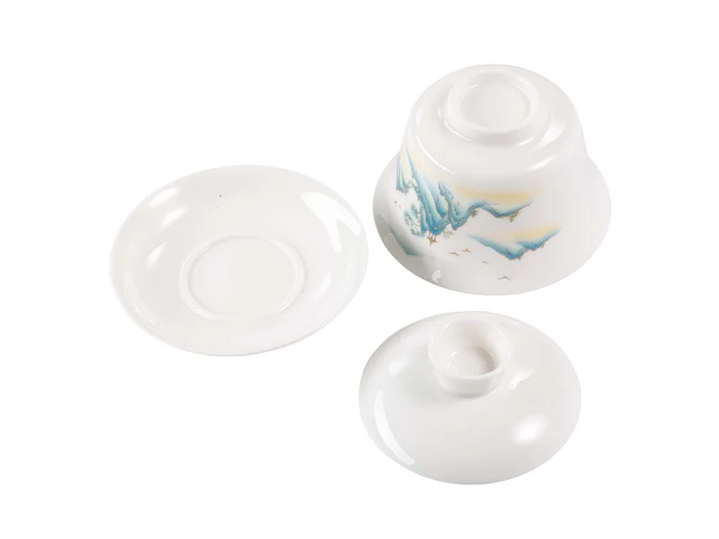 Гайвань 170 мл "Небесная беседка", фарфор - 5