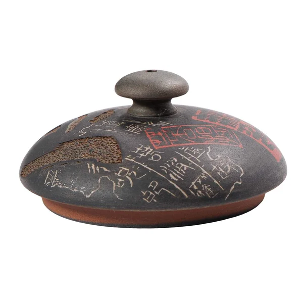 Чайник 180 мл "Мудрец под луной", цзяньшуйская керамика, мастер Чэнь Циминь - 11