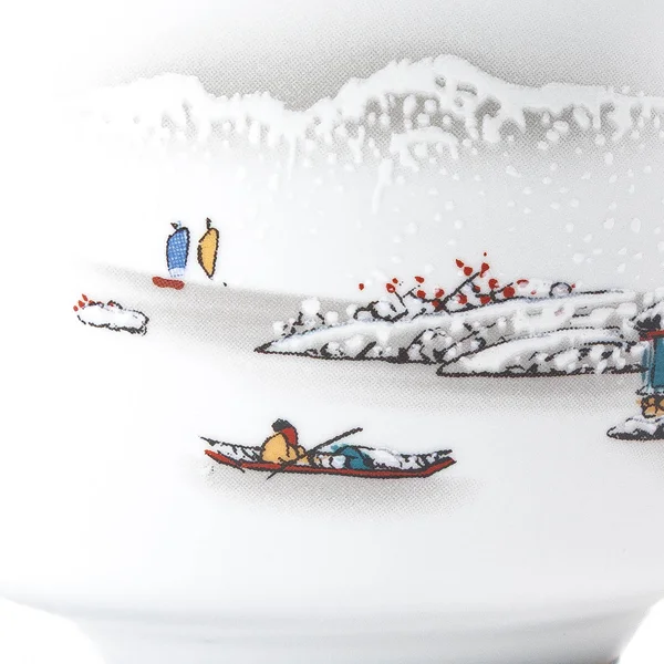 Піала чайна «Зимовий пейзаж», 80 мл - 8