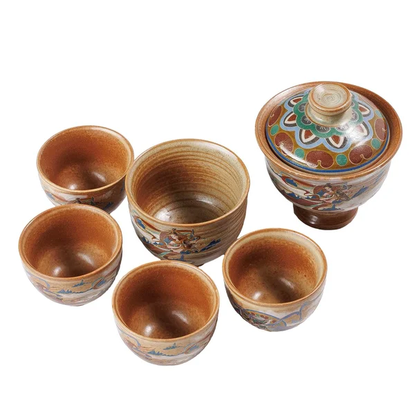 Подарунковий набір посуду для чайної церемонії "Фея Дуньхуану" - 4