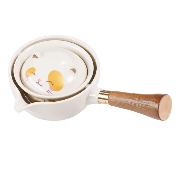 Дорожній набір посуду "Щасливий кіт" - 5